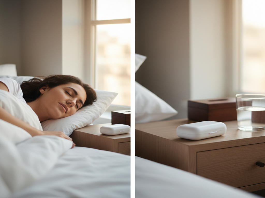 Descanso reparador tras usar férula para el bruxismo durante la noche